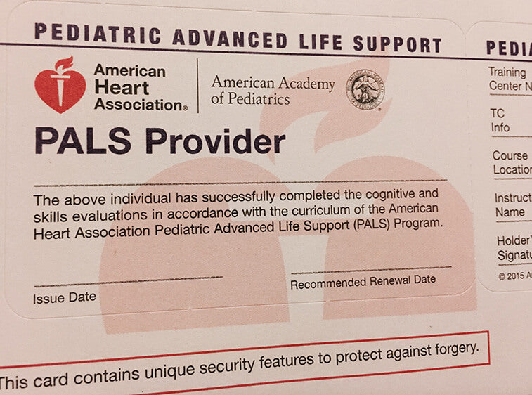 AHA PALS Hybrid Online In-person Course Equivalent (HICE) - Includes Skills Session