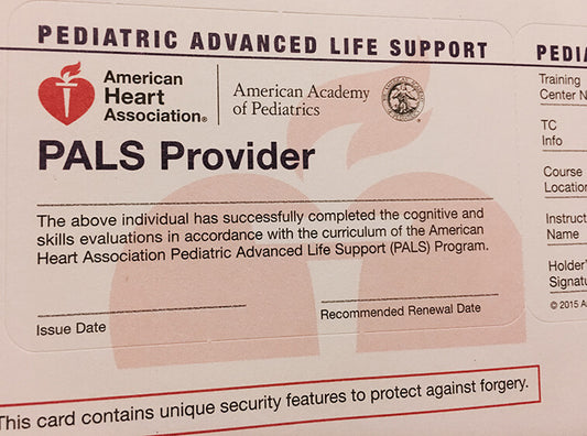 PALS Skills Session (ONLY for students who have completed online HeartCode)